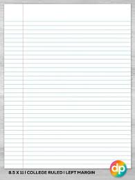 free printable lined paper daily printables