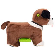 The first is the male, the second 2 are females. Huffy Auggie 6v Dog Ride On Plush Toy Toys R Us Canada