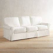 5 Farmhouse Style Sofas That Don T Cost A Bundle County Road 407 White Slipcovers White Furniture Living Room Slip Covers Couch