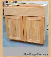 kitchen cabinet sink base woodworking