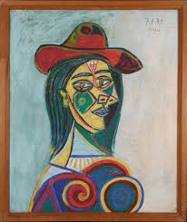 Picasso now moved from style to style, experimenting with painting and sculpture and becoming involved with the surrealist movement. Picasso S Portrait Of A Woman Is Expected To Reach 200 000 300 000 At Woodshed S Oct 4 Auction Artwire Press Release From Artfixdaily Com
