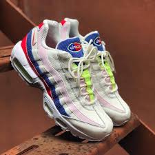 Nike Air Max 95 Sail Arctic Pink Racer Blue Ds Aq4138 101 Nike Air Max 95 Cheap Nike Air Max Nike Air Shoes