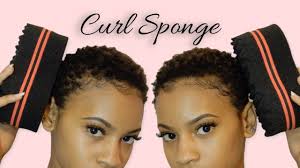 Curl Sponge Flat Vs Textured Side Hair Sponge Hair Sponge Curls Natural Hair Woman