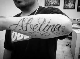 Though upper arm armbands have largely been popular up till today, lower arm rings are gaining strength also. 40 Forearm Name Tattoos For Men Manly Design Ideas