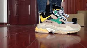 Balenciaga Socks Black And Yellow Cheap Balenciaga Triple S Yellow Green On Feet Review Balenciaga Air Max Sneakers Yellow