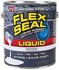 Flex Seal Liquid Rubber In A Can 1 Gal White Amazon Com Rubber Sealant Liquid Rubber Sealant