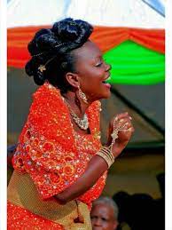 Ugandan Bride In Her Gomesi African Bride African Wedding African Attire