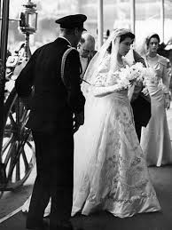 About a hundred years earlier, when queen victoria married prince albert, the couple did not have photography to capture the milestone—and the world had to wait days before seeing rendered portraits of the bride and groom. The Story Of Queen Elizabeth S Engagement Ring Queen Elizabeth Wedding Royal Brides Royal Weddings