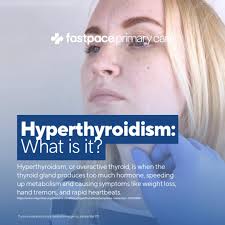 Struggling with symptoms like rapid heartbeat, weight loss, or feeling  unusually anxious? You might be dealing with hyperthyroidism, a condition  where your thyroid is overactive., At Fast Pace Health, ...