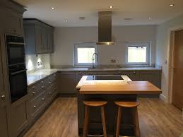 30% discount applies to glencoe, kendal, milton & oban ivory ranges. Grey Shaker Kitchen With Granite Worktops My Cms