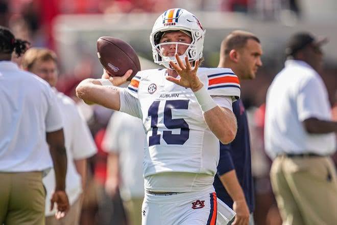 Auburn QB Hank Brown enters transfer portal