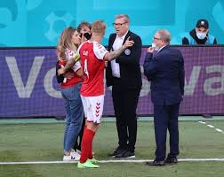 This lovely young gal is sabrina kvist jensen; Eriksen S Girlfriend Burst Into Tears And Ran To The Scene To Comfort Colleagues Newsline