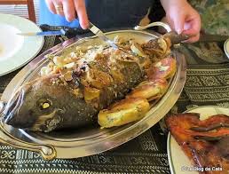 Le Blog De Cata Poisson Corvina Rex Maigre A La Libanaise Recettes De Cuisine Recette Daurade Aliments Naturels