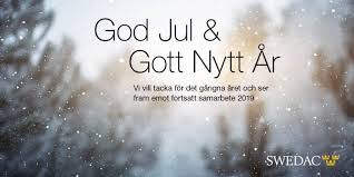 Vi är tillbaka som vanligt igen den 7/1. God Jul Och Gott Nytt Ar Swedac