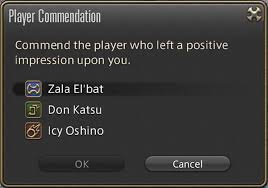 Player Commendations In Ffxiv - Youtube