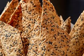 These Sesame Crackers Are Very Similar To Those Overpriced Artisan Crackers You See At Local Grocery Stores Homemade Crackers Homemade Snacks Cracker Recipes