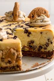 Cookie Dough Cheesecake Will Be The Mic Drop Dessert Of Any Party Recipe Chocolate Chip Cookie Dough Cheesecake Fun Cheesecake Recipes Chocolate Chip Cookie Cheesecake