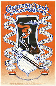 Grateful Dead Morning Glory Lights North American Ibis Alchemical Co February 22 24 King S Beach Bo Grateful Dead Poster Grateful Dead Concert Poster Art