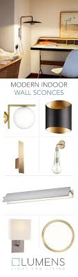 Outdoor sconce lights illuminate dark corners, brighten doorways and make the general appearance of a home welcoming and warm. Modern Indoor Wall Sconces Have Come A Long Way Since Their Castle Torch Bearing Days Now They Come In A Indoor Wall Sconces Wall Sconces Interior Wall Lights