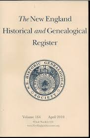 The New England Historical and Genealogical Register