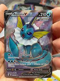 Aquana V 172/203 Full Art Ultra Rare Evolving Skies Pokemon Card Mint/NM  GERMAN | eBay