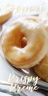 Light Airy Melt In Your Mouth These Homemade Donuts Taste Just Like Krispy Kreme And You Get The Homemade Donuts Recipe Donut Glaze Recipes Homemade Donuts