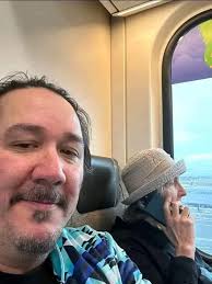 Meeting a stranger who needed help finding the train