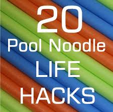 Here Are 20 Awesome Life Hacks That You Can Do With Pool Noodles Pool Noodle Ideas Life Hacks Pool Noodles Foam Noodles