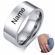 Dependerá del material elegido, si es. Donde Comprar Snillos De Boda Grabados