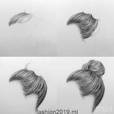 Zeichnen lernen schritt für schritt. Lassen Sie Uns Lernen Wie Sie Schritt Fur Schritt Bildhilfslinien Fur Haare Zeichnen Konnen Si Haare Zeichnen Zeichnungen Von Haaren Realistische Zeichnungen