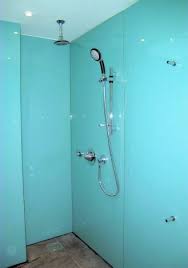 Bathroom wall panels are a great way to upscale any bathroom. Glass Wall Cladding Opticolour Co Uk Glass Bathroom Glass Splashback Coloured Glass Splashbacks