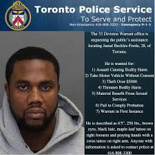 PLEASE SHARE 33 Division's "Wanted Person of the Week," Jamal  Beckles-Forde, 28 Broadcast time: 09:22 Thursday, August 11, 2016 33  Division
