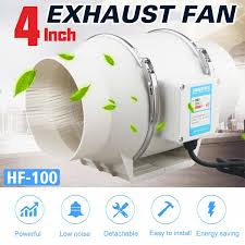 Exhaust fan ini akan membuat udara ruangan anda. Baru 220v 4 Inch Low Noise Inline Saluran Hidroponik Kipas Blower Udara Exhaust Fan Untuk Kamar Mandi Rumah Ventilasi Ventilasi Dan Tumbuh Kamar Exhaust Fan Aliexpress
