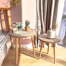 Whether you're looking to buy nightstands & bedside tables online or get inspiration for your home, you'll find just what you're looking for on. Moroccan Carved Style Round Side Table Wooden End Table Coffee Table Nightstand Small Tables For Living Room Accent Tables Coffee Tables Aliexpress