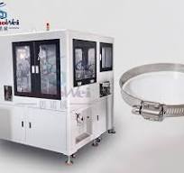 American Type Hose Clamp Making Machine Hose Clamp Assembly Machine  Manufacturing Worm Gear Hose Clips Machine Making