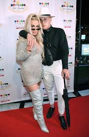 Jake Paul And Tana Mongeau Celebrate Wedding Reception At Sugar Factory American Brasserie Las Vegas At Fashion Show Fashion Tana Mongeau Jake Paul