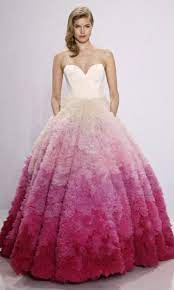 Brautkleider in pastell rosa, altrosa und sogar in. Pin Von Sascha Vievers Auf Disfraces Ballkleid Hochzeit Brautmode Farbige Brautkleider