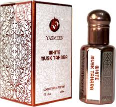 Yasmeen Pure White Musk al Tahara 12 ML HIGH QUAILITY for Women and Men  Fragrances Concentrated Thick Oil Attar Perfume Cream