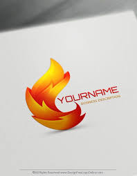 Free 3d Logo Maker Abstract Flames Logo Design Template Logo Design Template Geometric Logo Design Abstract Logo