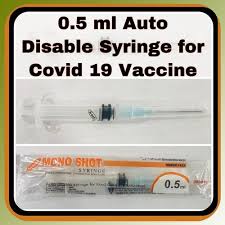 The covishield vaccination course consists of two separate doses of 0.5 ml each. Plastic 0 5ml Auto Disable Syringe Rs 2 9 Piece Technomecaz Business Solutions Private Limited Id 23311590888