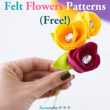 Before you go, though, i want to share some tips with you. 20 Felt Flowers Patterns Free Favecrafts Com