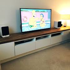 Ikea Cabinet Hack Long Tv Unit Ikea Tv Ikea Tv Console