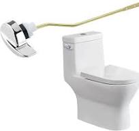 Toilet Flush Lever Handle Universal Toilet Handle Replacement for Toilet  Tank (Side Mount)