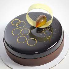 Chocolate Almond Entremet Recipe Available In My Book Bachour Chocolate I Made This Entremet In My Class At Savourschool Photo By Damienbilyk Bachourchocol Chocolate Cake Decoration Fancy Desserts Desserts