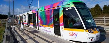 This page is about the various possible meanings of the acronym, abbreviation, shorthand or slang term: Sky Fibre Launches With New Luas Tram Wraps Stewart Signs