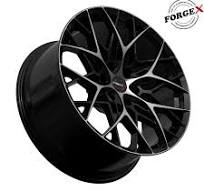 Customizable Monoblock Forged Matte Black Rims 22X10.5 22X11.5 Staggered  for Porsche Cayenne Custom Wheels with Red Machine Face