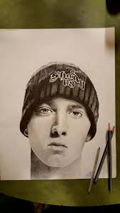 Eminem portrait by kane tolle