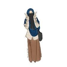 Pin By Indah On Hijab Girl Cartoon Hijab Cartoon Islamic Cartoon