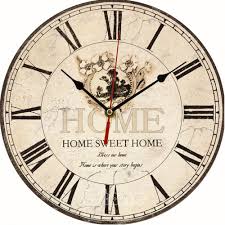 Maybe you would like to learn more about one of these? Large Vintage Flower Wooden Wall Clock Kitchen Antique Shabby Chic Retro Home Wall Clocks Aliexpress
