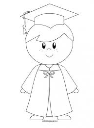 Over 6000 great free printable color pages. Kindergarten Boy Graduation Coloring Page Kindergarten Graduation Kindergarden Graduation Kids Graduation